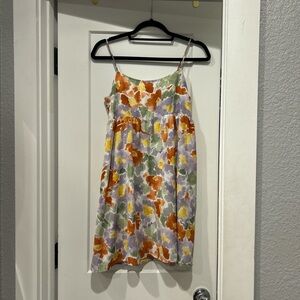 Lush Multicolor Floral Dress